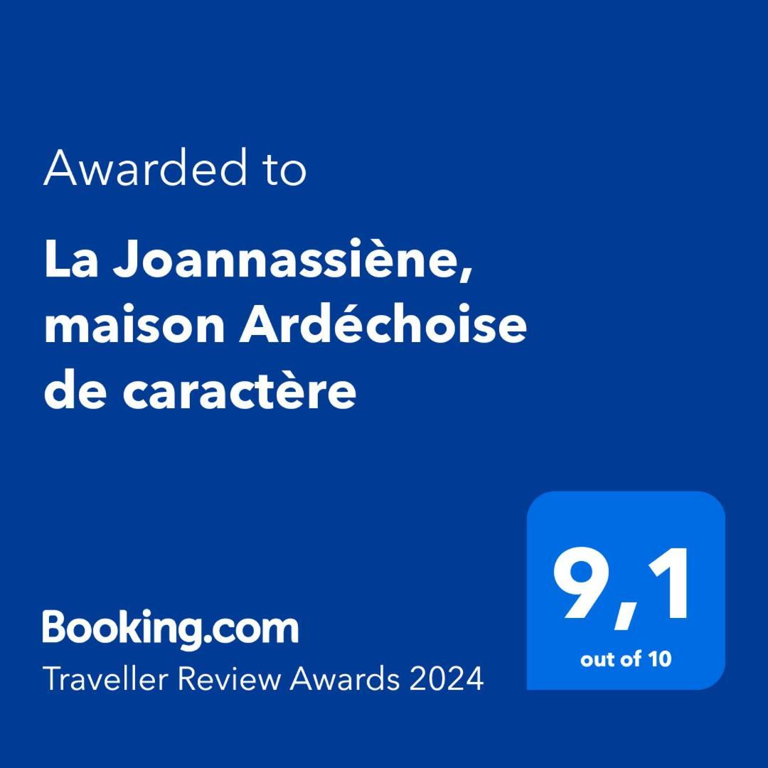 La Joannassiene, Maison Ardechoise De Caractere Exterior photo